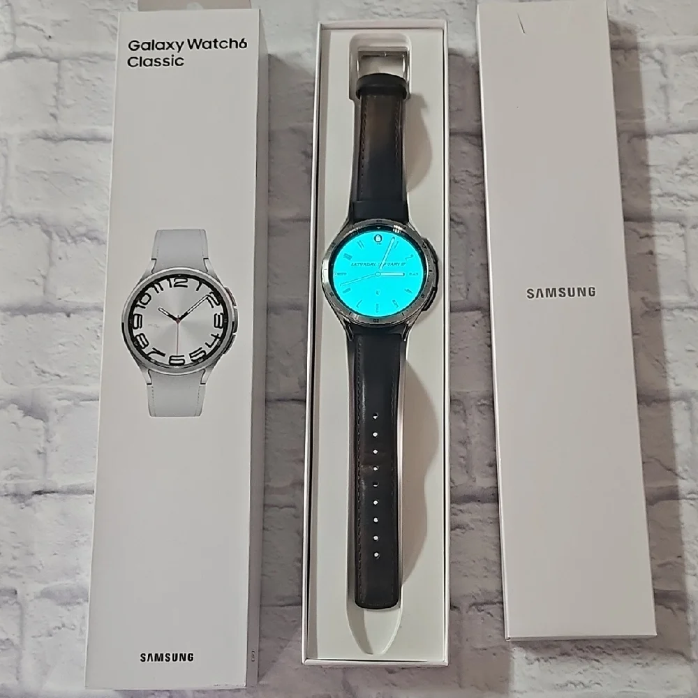 Samsung Galaxy Watch 6 Classic with Multiple Watch Bands! 🔥+Extras